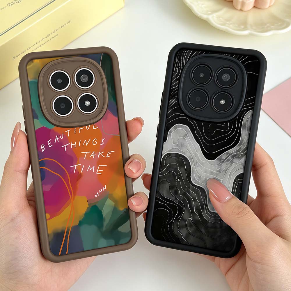 Xiaomi Poco X6 - Kolorowe Abstrakcyjne Etui na Telefon Xiaomi